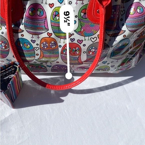 PAPERCHASE OWL TOTE BAG and KEY HOLDER - Picture 4 of 9